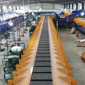 Soluzioni di smistamento personalizzate Picking & smistamento pacchetto per risparmiare lavoro smistatore Cross-Belt Sorter