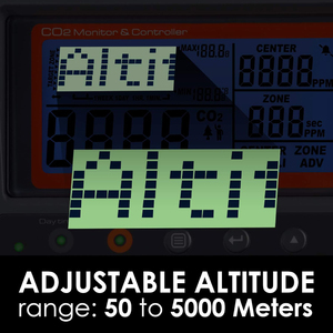 <strong>CO2</strong> Controller Carbon Dioxide Controller C02 Meter Monitor with Relay Function 4.5m Cable NDIR <strong>Sensor</strong> for Grow Plant Greenhouse - Product Image 4