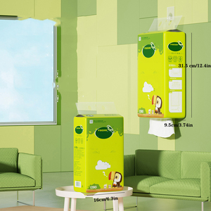 Nhà Máy Tùy Chỉnh 100% Gỗ Bột Giấy Bột Giấy Tre 4ply Mặt Mô Gói Lớn Dưới Ngăn Kéo Pick up Treo Mô Giấy Bán Buôn - Product Image 6