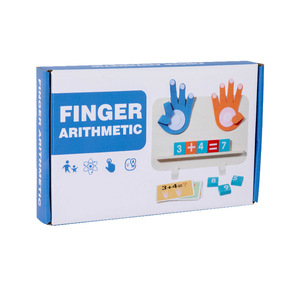 Early Learning Children Math Teaching Aids Montessori Finger Hand <strong>Counting</strong> Game Toys for Kids Educational Mathematics Wooden Toy - Product Image 6