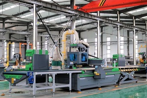 BCAM completamente automatica 1325 1530 nidificazione Atc legno CNC Router macchina con carico e scarico automatico