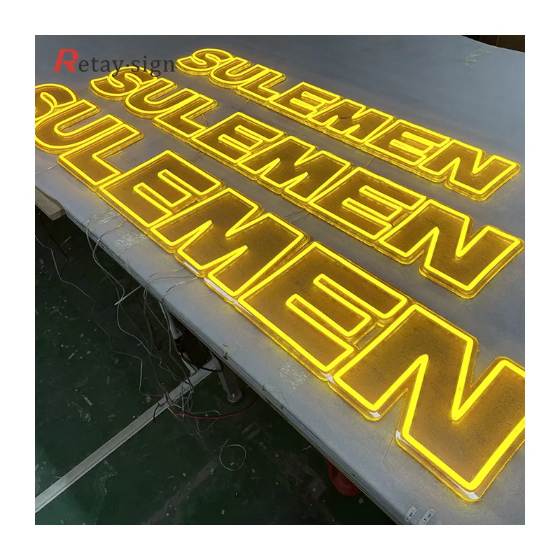 Gepersonaliseerde Custom Flex Feestartikelen Trouwen Me Gelukkige Verjaardag Acryl Neon Teken