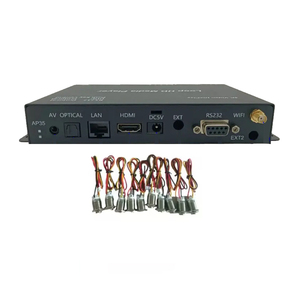 Управление протоколом UDP RS232 кнопочное управление 4K Android Media Player box 2G + 16G с 10 кнопками управления ключом входного интерфейса