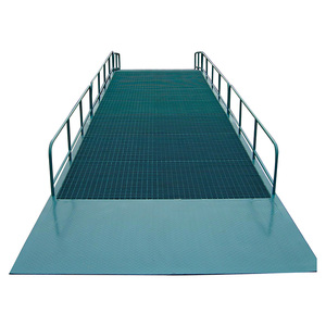 SAMCY Dock Leveler Carga Descarga Dock Rampa/Container Slope para la venta