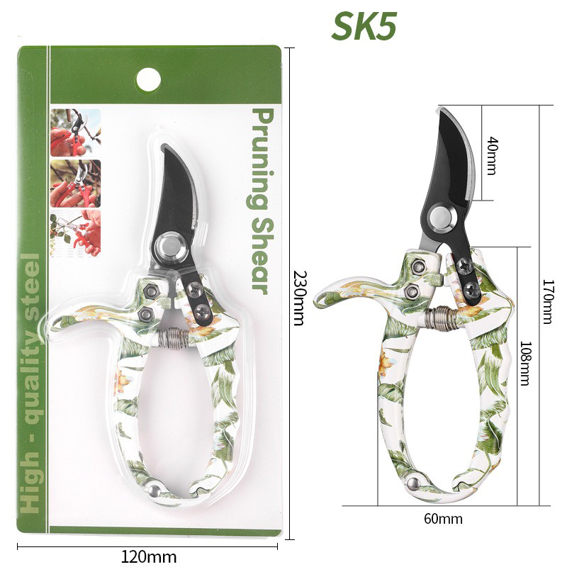 Bypass Pruner-SK5 Steel Blade