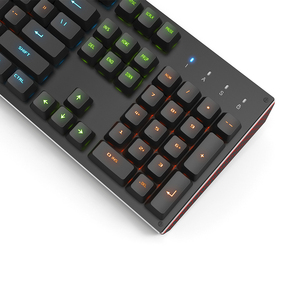 Diseño completo personalizado 104 teclas RGB ABS doble colores inyección Keycaps teclado para juegos con cable Teclado mecánico de ordenador con cable - Product Image 4