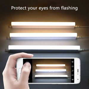 T5หลอด LED สามสีลดแสงสามสี, 0.3/0.6/0.91.2เมตรแบบแถบยาวแบบบูรณาการบ้านสว่างเป็นพิเศษ - Product Image 4