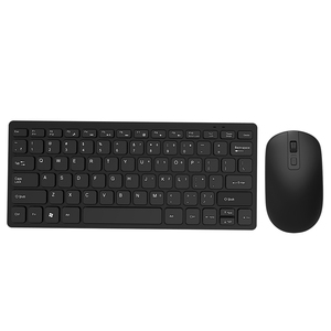 Ultra-Thin 2.4G Wireless <strong>Keyboard</strong> and <strong>Mouse</strong> Combo with LED Backlit Mini Wireless <strong>Keyboard</strong> and <strong>Mouse</strong> Set Chocolate Keycaps - Product Image 3
