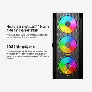 Fast Shipping ATX Gaming <strong>Computer</strong> <strong>Case</strong> I3 I5 I7 Amd Desktop PCs Vertical USB Cooling Fans Windows Gaming Casing <strong>Computer</strong> <strong>Case</strong> - Product Image 2