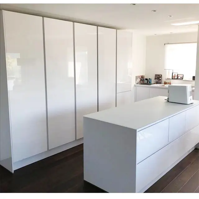 china factory supplier popular mdf kitchen cabinet door panel modern kitchen cabinet size in mm kitchen cabinet