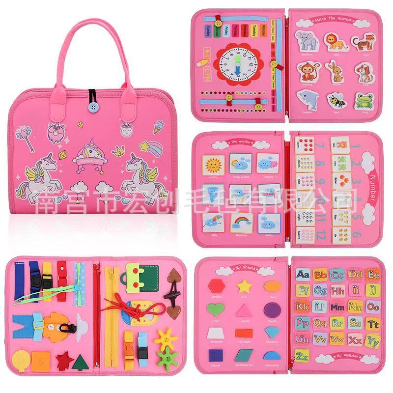 Estilo 14 - Unicornio rosa - 5 páginas
