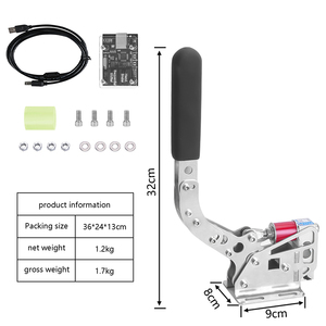Sim Racing <strong>Custom</strong> Processing Gaming Accessories Racing Simulation Hydraulic Usb Handbrake <strong>Controller</strong> - Product Image 2