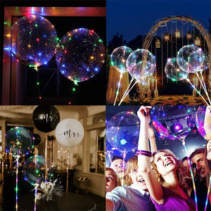 ลูกโป่งเรืองแสง LED สำหรับปาร์ตี้วันเกิด globos ตั้งแคมป์คริสต์มาสตกแต่งงานแต่งงาน - Product Image 4