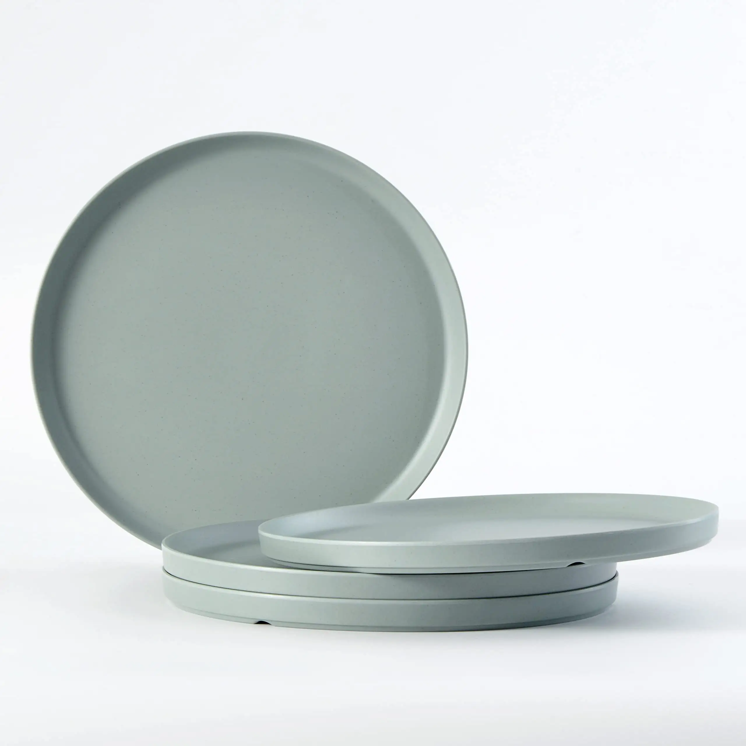 2024 Neuer Stil modernes Design frei von BPA unzerbrechlich Lebensmittelqualität Melamin Geschirr-Sets Teller und Schalen-Sets