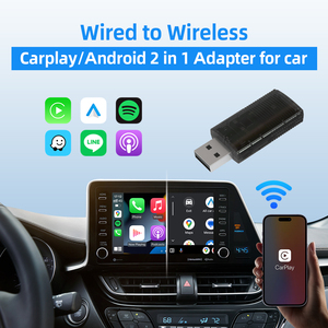 Adaptador automático Android inalámbrico ligero y compacto para navegación de alta velocidad en automóviles - Product Image 6