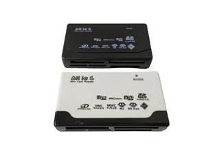 USB All-in-One bellek 6 kart yuvaları ile kart okuyucu adaptörü altı bağlantı noktalı şifre kutusu TF/CF/SD/MMC/MS/XD kartları ile uyumlu - Product Image 4