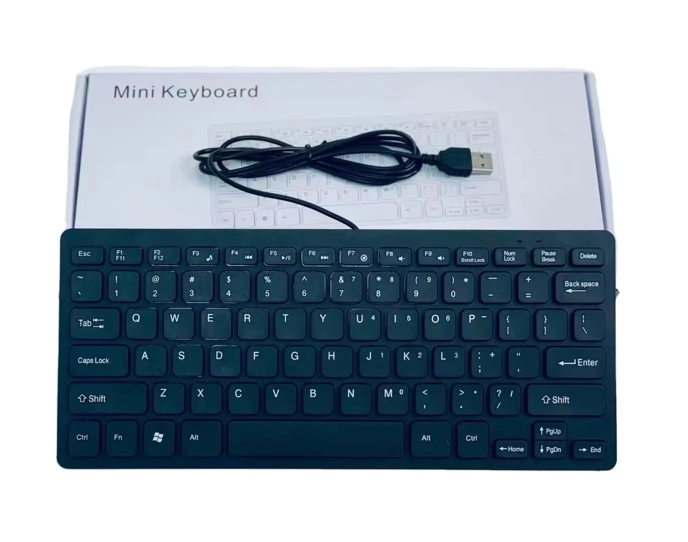 Fabrikanten Leveren Klassiek Eenvoudig Mini Toetsenbord Zakelijk Notebook Extern Usb Bedraad Toetsenbord