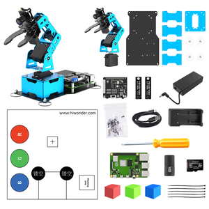 Hiwonder ArmPi mini 4DOF Vision Роботизированная рука, работающая от Raspberry Pi, поддержка Python OpenCV, отслеживание цели для начинающих - Product Image 2