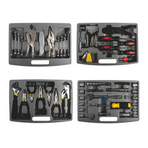 Taşınabilir 99-Piece karışık lokma anahtar Set oto tamir ve ev kullanımı için çelik el aletleri ile sert çanta OEM özelleştirilebilir - Product Image 6