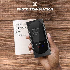 语言翻译设备全新0.1s商务Google翻译语言智能语音翻译器OEM Wifi离线照片转接器 - Product Image 6
