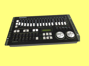 แผงควบคุม DJ DMX max384คอนโซล Dmx512หรี่ไฟเวที RGB LED แสง DMX คอนโทรลเลอร์ Fader