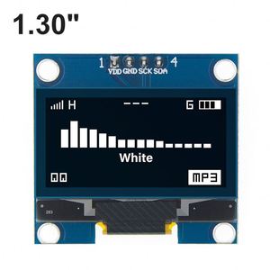 Modulo Display OLED da 1.3 pollici colore bianco blu Chip Drive SH1106 128x64 OLED LCD LED IIC I2C modulo comunicare per Arduino