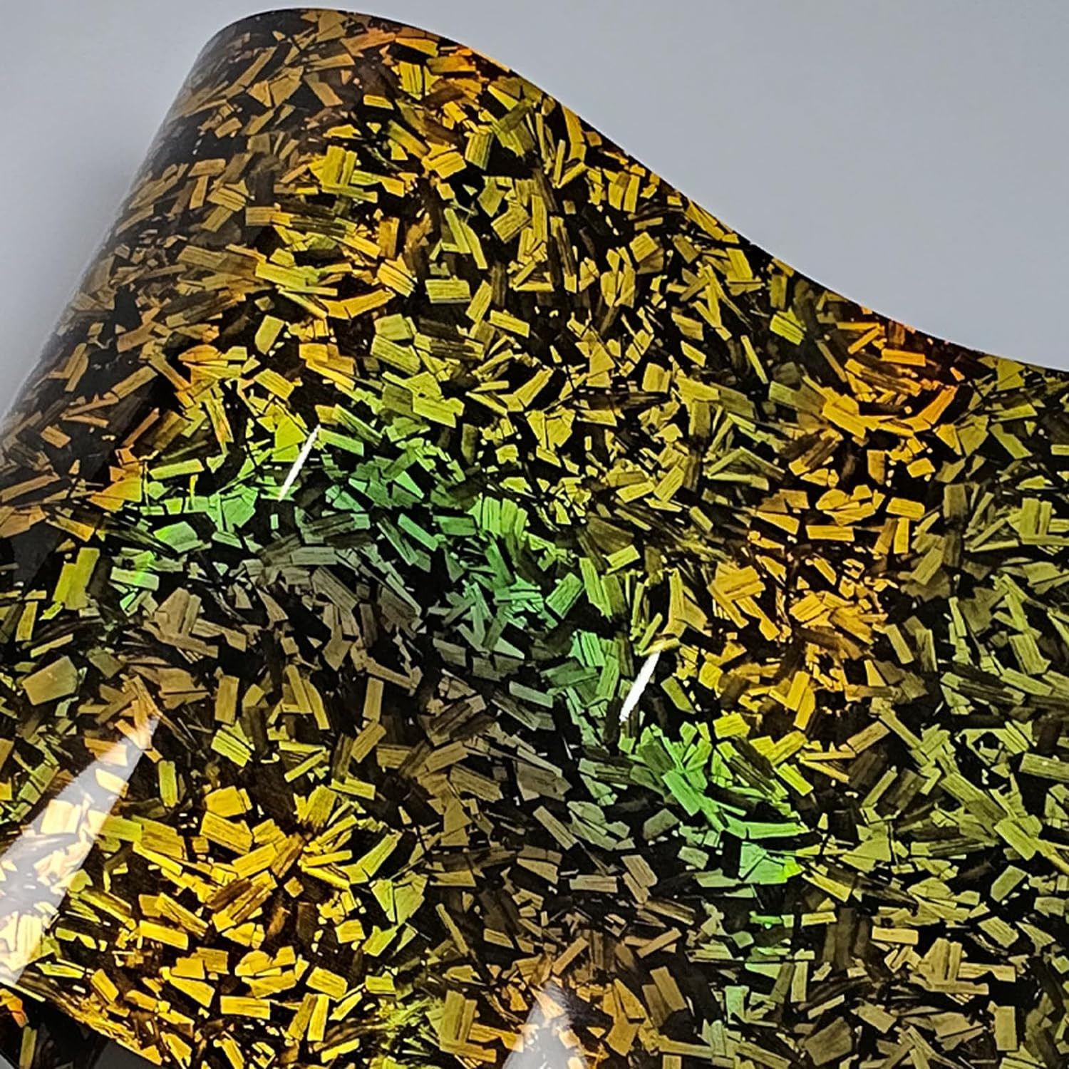 Laser d'or de 30*150cm
