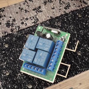 433Mhz DC 12V Universal <strong>Wireless</strong> RF Remote <strong>Control</strong> Switch 4CH <strong>Relay</strong> Radio Receiver Module Smart AC Remote Transmitters - Product Image 3