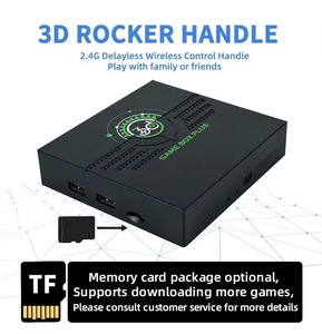 10000レトロゲームに組み込まれた新しいデザインのQ6クラシックビデオゲームコンソールデュアルワイヤレスコントローラーは2人のプレーヤーのゲームボックスをサポートします