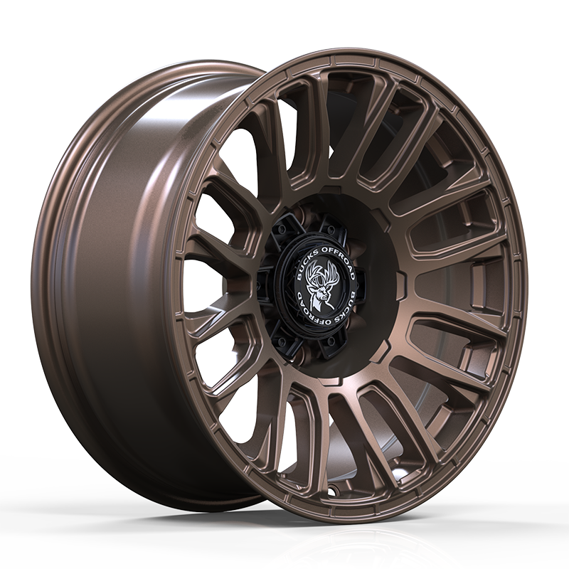 Sandblasted bronze color