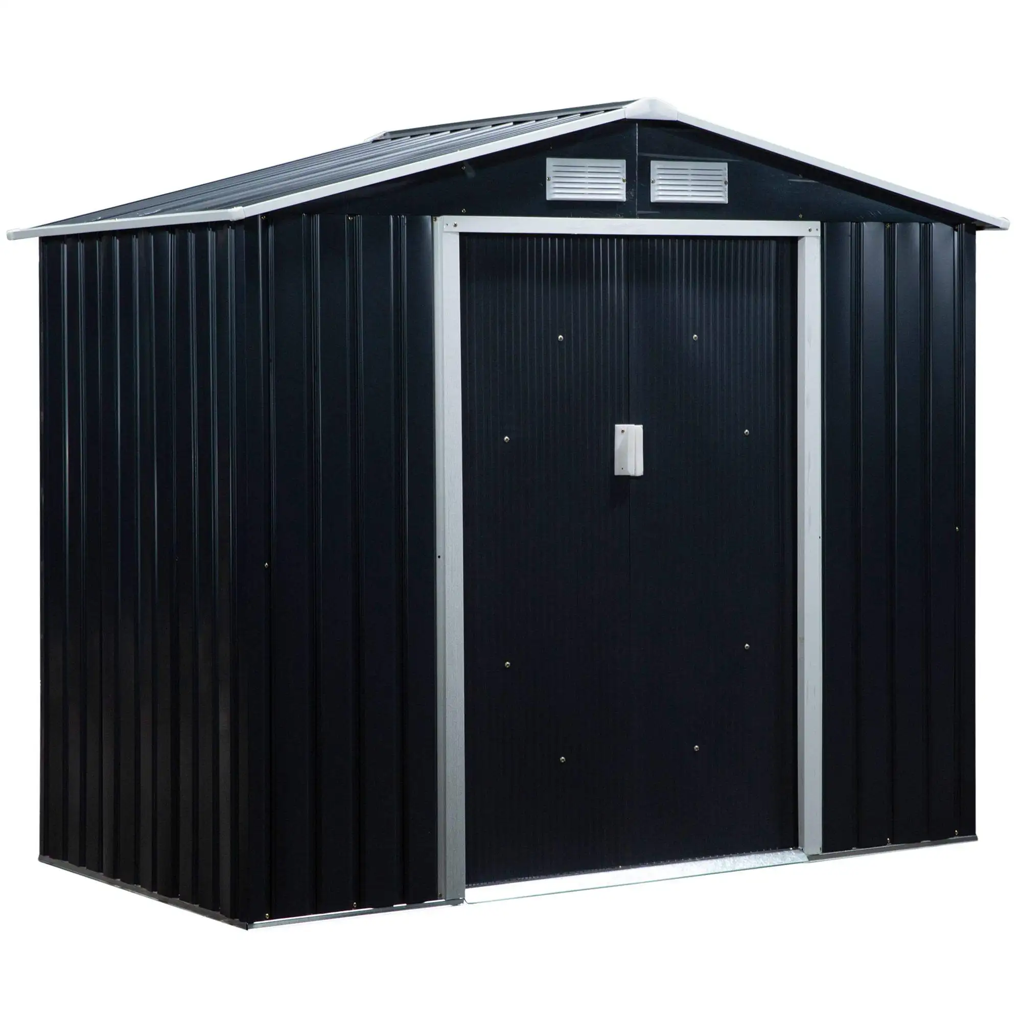 Large Metal Tool Sheds Heavy Duty Storage House Outdoor Storage Shed steel Garden Tool Sheds for Backyard Garden Patio