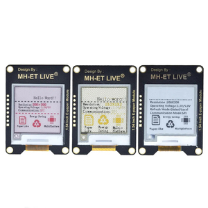 Modulo Epaper da 1.54 pollici E-paper E-Ink EInk Display schermo SPI supporto globale/parte STM raspberry pi ESP32 - Product Image 1