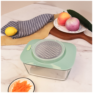 <strong>5</strong> in <strong>1</strong> Kitchen Gadget Easy-to-Use Wholesale Fruit &amp; Vegetable Cutter Grater Dicer Slicer with Utensils &amp; Container - Product Image 2