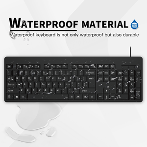 <strong>2</strong>.4GWireless <strong>Mouse</strong> <strong>Keyboard</strong> and <strong>Mouse</strong> Combo Waterproof Wireless <strong>Keyboard</strong> <strong>Mouse</strong> Usb Receiver Technology Set - Product Image 4