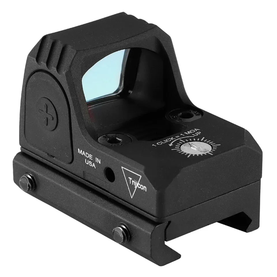 NEW Tactical Mini RMR Red Dot Sight Reflex Sight Scope Fit 20 Mm Weaver Rail Voor Airsoft/ Hunting Rifle Fire