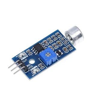 Módulo de micrófono Interruptor de silbato acústico Módulo de sonido Módulo de sensor de detección de sonido - Product Image 2