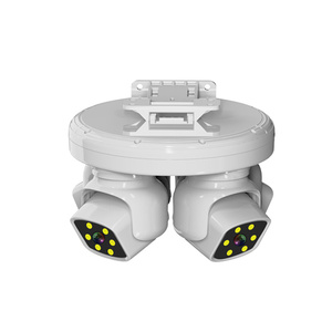 12MP cuatro lentes IP65 seguridad para el hogar CCTV Cámara IP 10X Zoom inalámbrico WiFi Panorama gran angular visión nocturna CMOS nube tarjeta SD