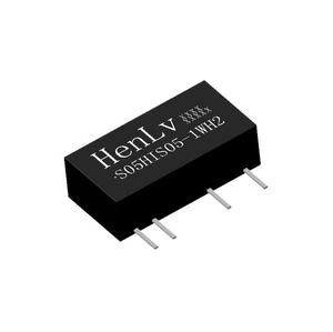 Monofásico 3 W 19-74 Vdc Entrada 5 Vdc 6 Convertidores CC/CC aislados de salida estabilizada única para aplicaciones de baja potencia Hecho PC - Product Image 2