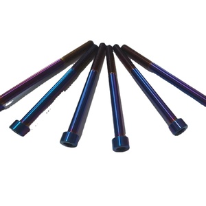 Gr5 Tùy Chỉnh Nhà Sản Xuất Titan Dài Hình Lục Giác Đầu Mặt <span class=keywords><strong>B</strong></span>ích Bolt Phong Cách Mới <span class=keywords><strong>B</strong></span>ị Cháy Màu Xanh - Product Image 3