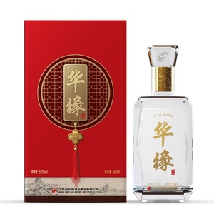 江苏今世缘华苑富春山重味中国白酒52% vol陈酿葡萄酒500毫升带盒装2019年