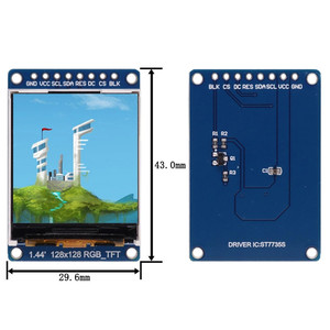 HD SPI <strong>interface</strong> 1.44-inch <strong>1.8</strong>-inch display color screen <strong>LCD</strong> screen ST7735 driver IC compatible - Product Image 5