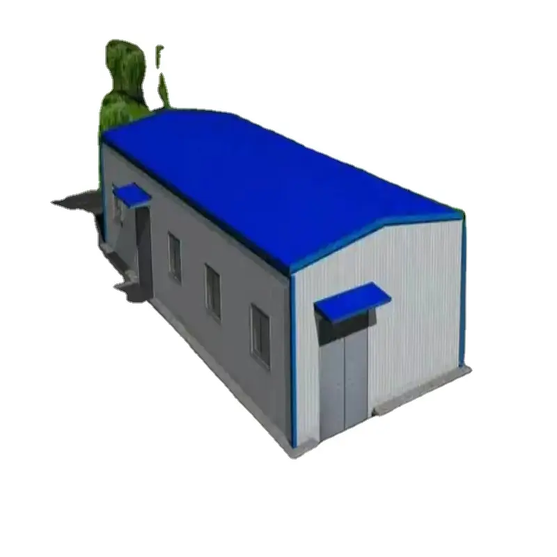 Struttura prefabbricata in acciaio costruzione Garage capannone in metallo magazzino capannone fienile