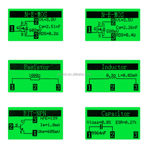 LCR-T4 multifunzione Transistor Tester condensatore resistore diodo triodo tiristore doppio diodo tiristore Tester tiristore - Product Image 3