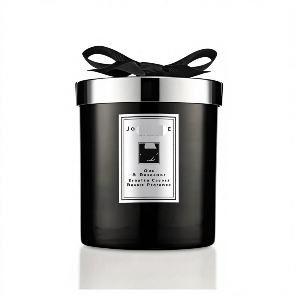 Bougie ébène et bergamote 200g (coffret cadeau)