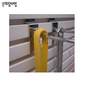 镀铬单钩车库和商店展示钩板条壁钩 - Product Image 6