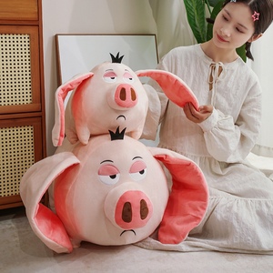 Cho trọng lực rơi waddles màu hồng Pig Thú nhồi bông đồ chơi sang trọng siêu mềm Gấu Đồ chơi PP bông điền thêu cho căng thẳng cứu trợ - Product Image 4
