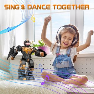 YX <strong>Robot</strong> Toys for Kids, Programmable Remote Control <strong>Robot</strong> with Intelligent Gesture Sensing,Recharge, Singing &amp; Dancing Mode - Product Image 6