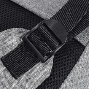 Alta qualità da uomo zaino da viaggio grande impermeabile da 15.6 pollici Computer portatile zaino USB PVC esterno telaio pannello solare