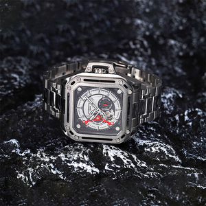 Japanese MIYOTA 82S7 Automatic Movement Custom Mechanical <strong>Watch</strong> Steel Color Stainless Steel <strong>Watch</strong> for Man Luminous the <strong>Watch</strong> - Product Image 5