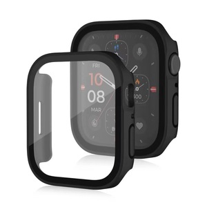 For <strong>Apple</strong> Watch 38 40 42 44 45 49 Mm Liquid Pc With Tempered Glass Protection Cover Case for Iwatch Screen <strong>Fil</strong> - Product Image 1